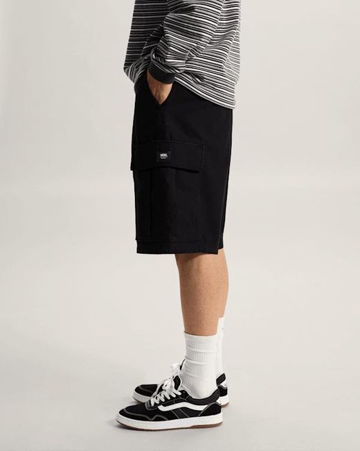 Vans Black Range Cargo Shorts for men