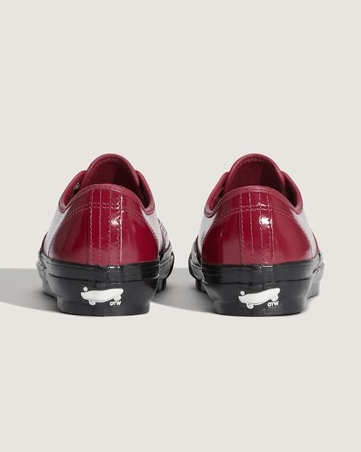 Vans Red Otw Authentic 44 Siped Vibram for men