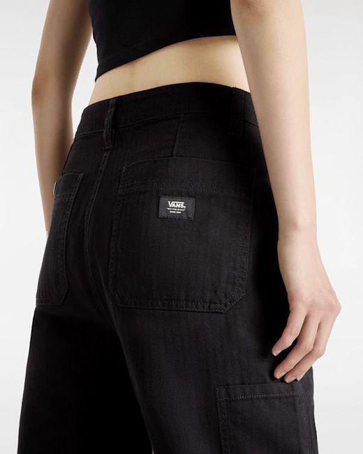 Vans Black Union Relaxed Carpenter Trousers