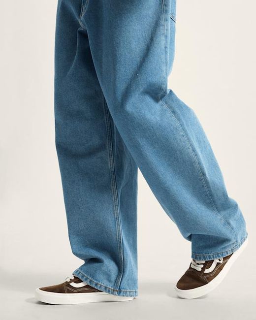 Vans Check-5 Baggy Denim Hose, Herren, Größe in Blue für Herren