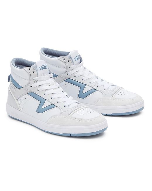 Vans Blue Lowland Mid Comfycush Jmp Shoes