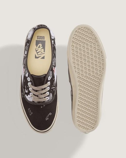 Vans Black Premium Authentic Shoes for men