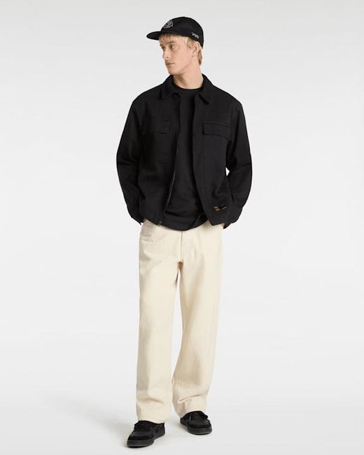 Vans Mcavoy Zip Station Jacke, Herren, Größe in Blue für Herren