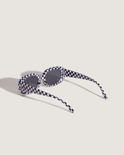 Vans Blue Checkerboard Wheeling Sunglasses for men