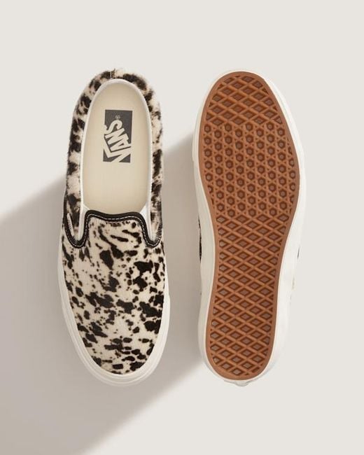 Vans Natural Premium Classic Slip-On Shoes for men