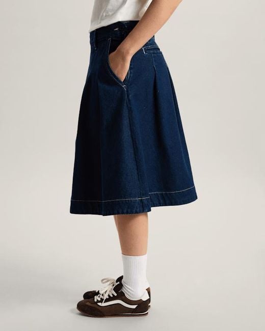 Vans Blue Authentic Chino-Jeansrock, Damen, Größe