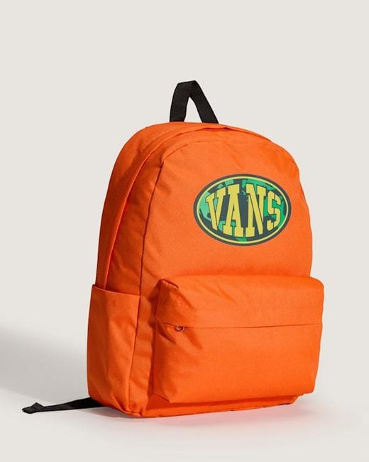 Vans Orange Old Skool Backpack for men