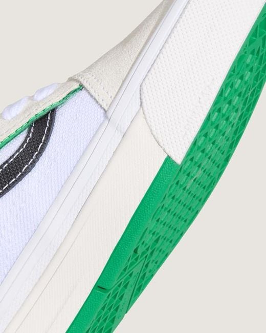 Vans White Skate Old Skool Wafflecup Shoes for men