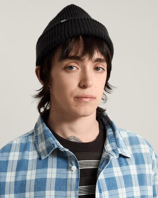 Vans Black Core Basic Cuff Beanie for men