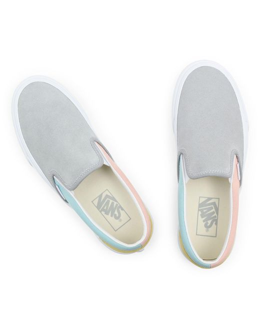 multicolor slip on vans