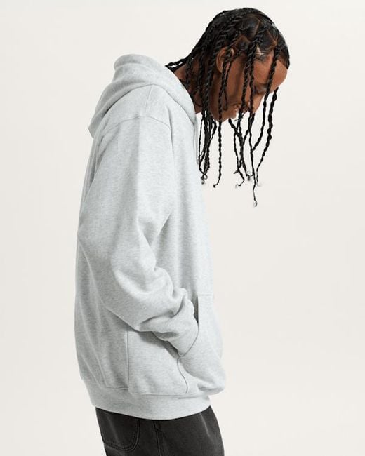 Felpa Con Cappuccio Left Chest Ii, Uomo, Taglia di Vans in Gray da Uomo