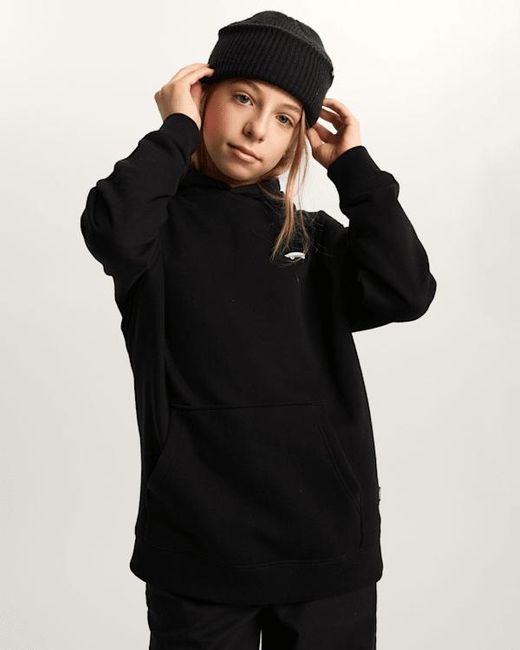 Vans Black Kids Salton Loose Pullover Hoodie (8-14 Years)