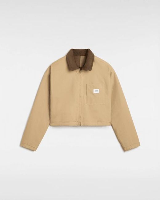 Vans Natural Otw Homme Girls Reversible Jacket Dark