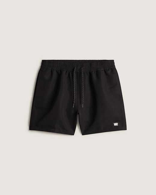 Vans Black Primary Ii Elastic Boardshorts for men