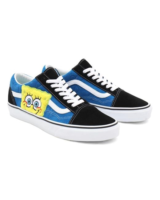 Vans Blue X Spongebob Old Skool Schuhe