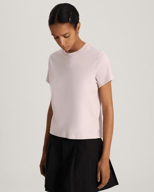 Vans Pink Cameron Ss Tee Pale Petal