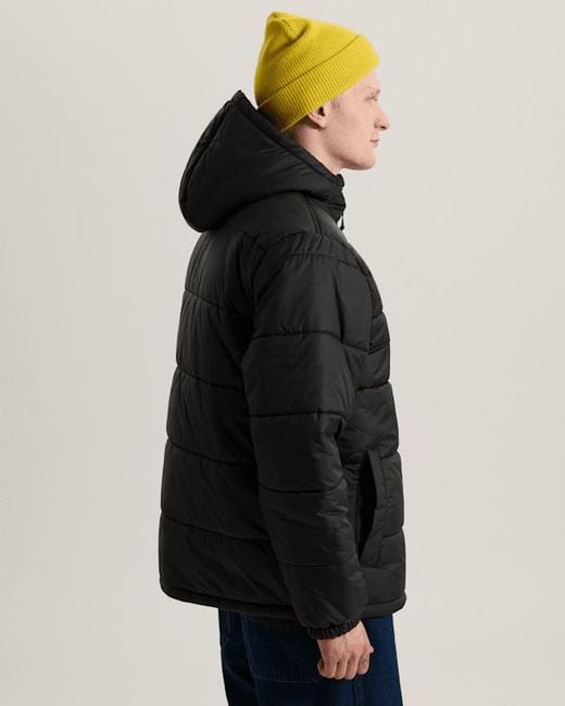 Vans Black Hillgate Puffer Jacket for men