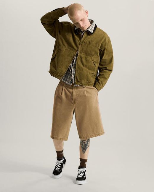 Vans Green Nico Chore Canvas Jacket for men