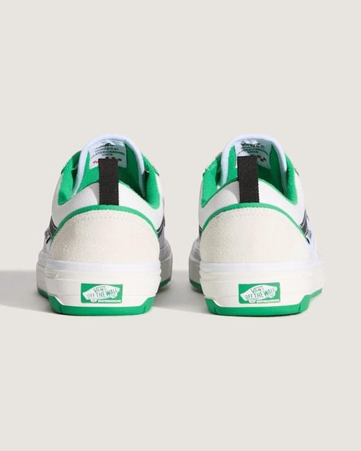 Vans White Skate Old Skool Wafflecup Shoes for men