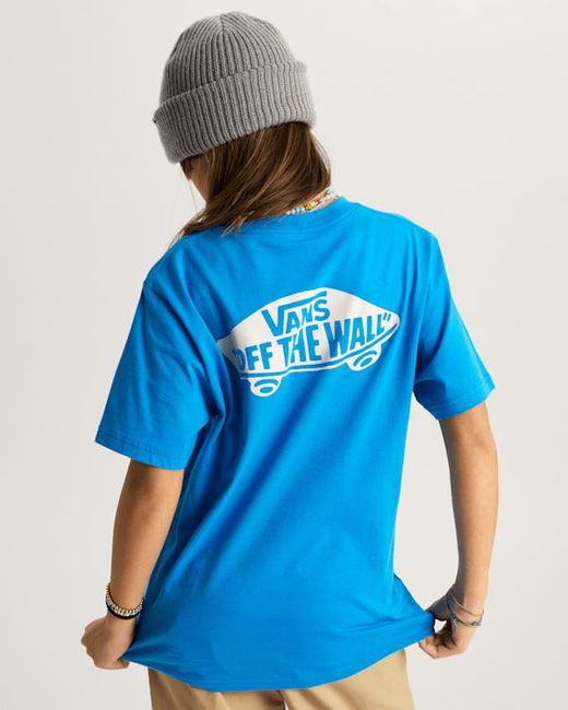 Vans Blue Kids Double Standard T-Shirt (8-14 Years)