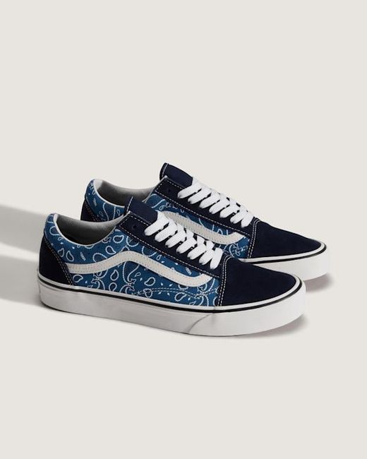 Vans Blue Old Skool Shoes for men
