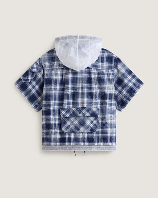 Vans Blue Otw X Tdc Double Layered Shacket Deep for men