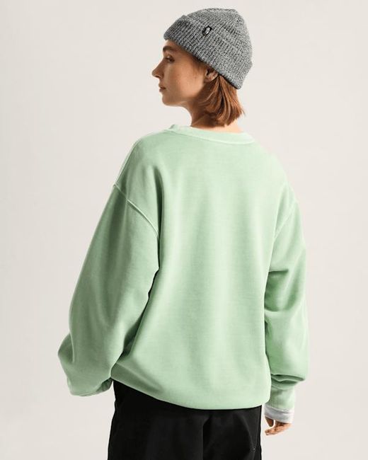 Vans Green Star Checker Sweatshirt for men