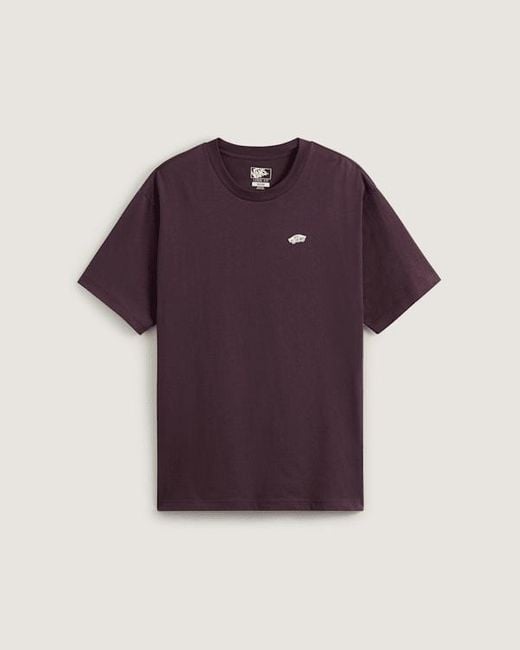 Vans Style 76 Loose Fit Kurzarm-T-Shirt, Herren, Größe in Purple für Herren