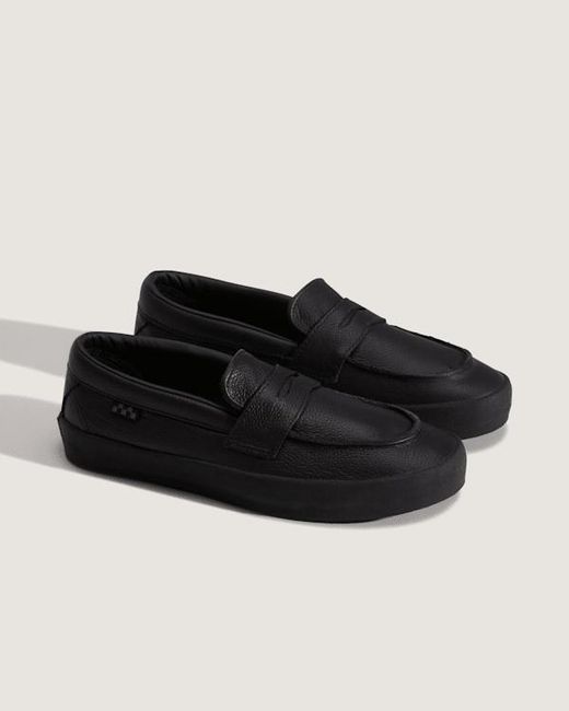 Vans Black Skate Loafer Shoes for men
