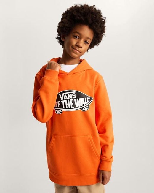 Vans Orange Style 76 Pullover Hoodie (8-14 Years)