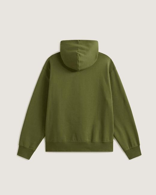 Vans Green Left Chest Ii Logo Pullover Hoodie for men