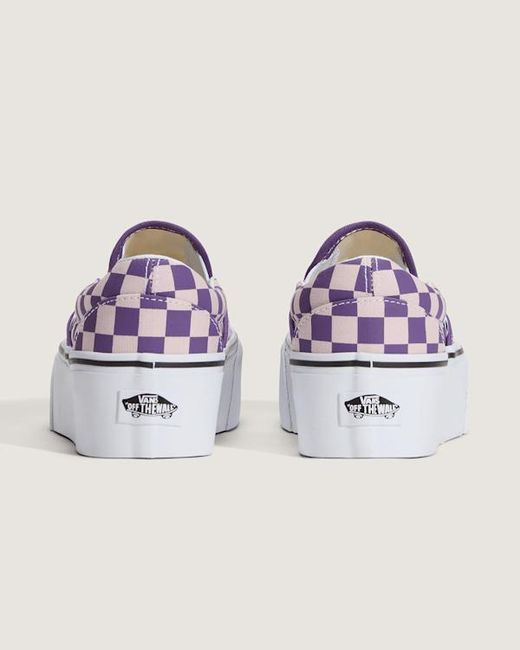 Vans Multicolor Classic Slip-On Platform Shoes for men