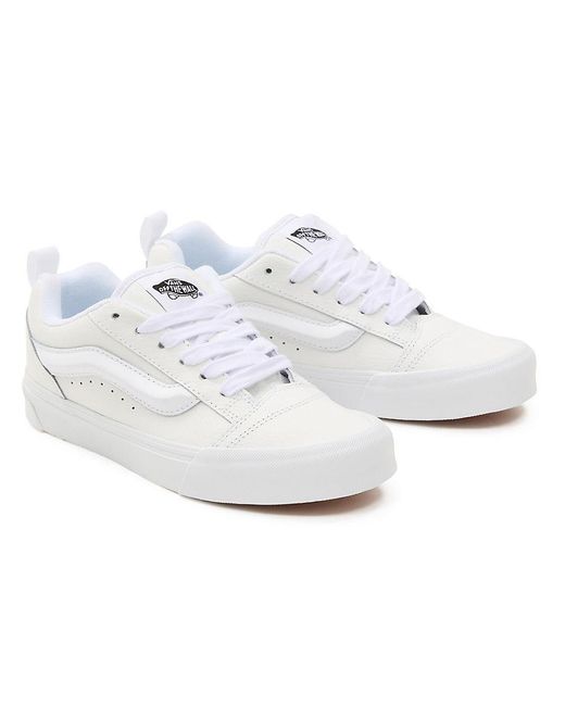 Vans white old store skool womens