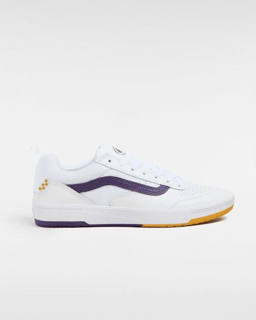 Vans White Skate Zahba Athletic Shoes for men