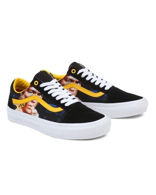 Vans Black X Bruce Lee Old Skool Shoes