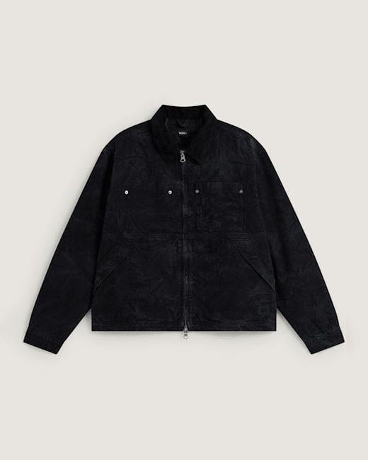 Vans Blue Nico Chore Canvas Jacket for men