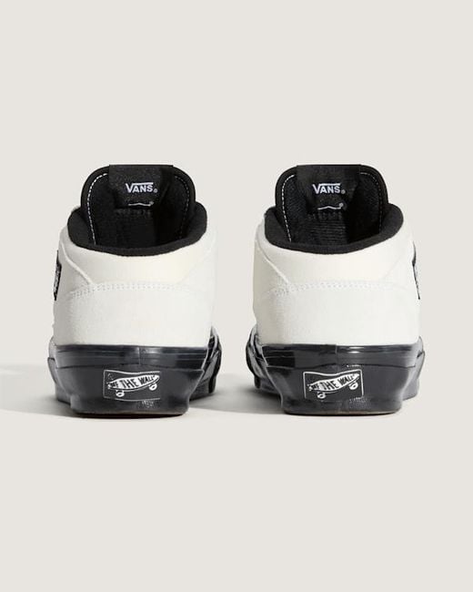 Vans White Premium Half Cab Shoes for men