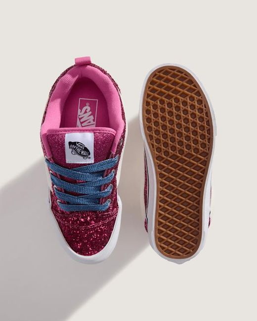 Vans Pink Knu Skool Shoes for men