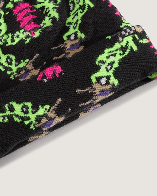 Vans Green Premium Wreckpack Claw Peace Beanie for men