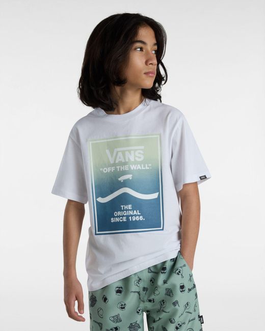 Vans Print Box T-shirt Für Jungen in Blue für Herren
