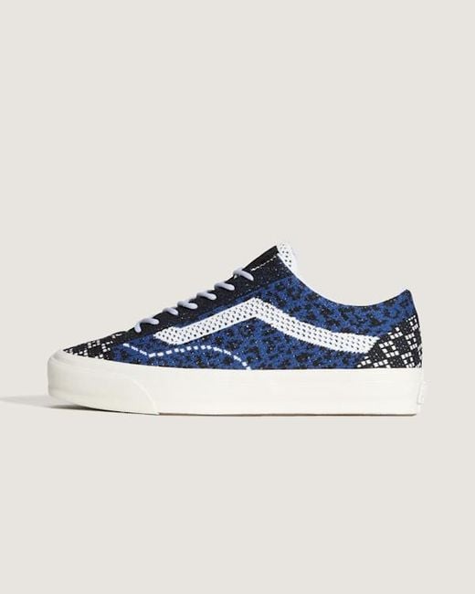 Vans Blue Premium Old Skool Shoes for men