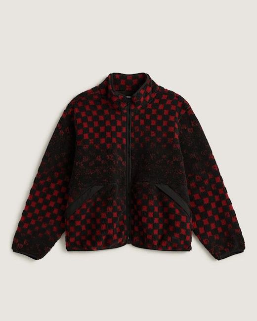 Vans Red Nights High Pile Jacket Poppy Ember for men