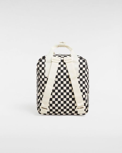 Vans White Low Key Mini Rucksack (/Natural) Weiß