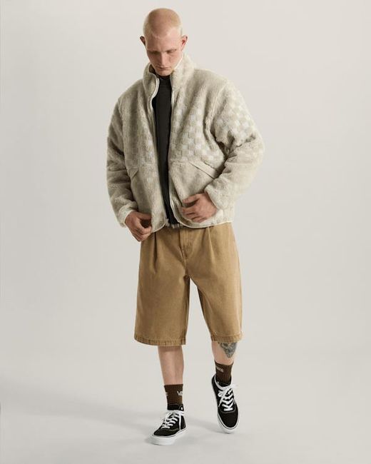 Vans Natural Nights High Pile Jacket Marshmallow for men