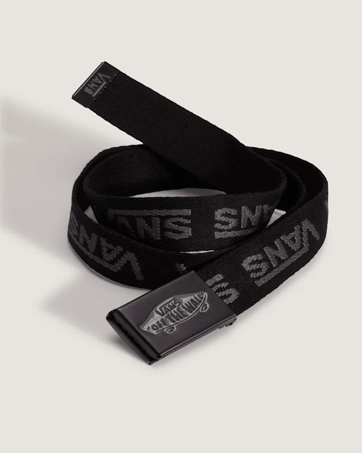 Vans Black Drop V Web Belt for men