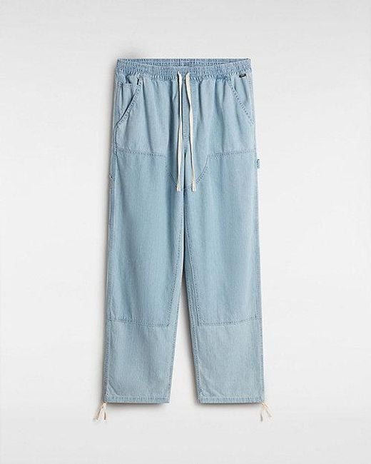 Pantalones Range De Corte Holgado Vans de hombre de color Blue