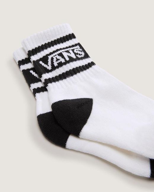 Calcetines Altos Drop V De Para Niño (1 Par) Talla Vans de color White