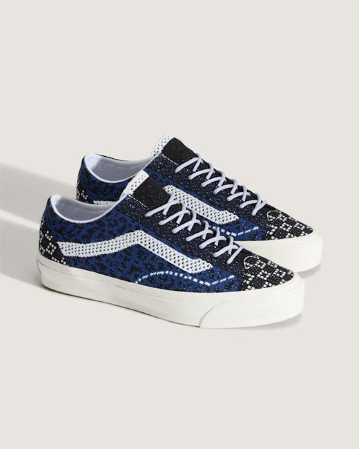 Vans Blue Premium Old Skool Shoes for men