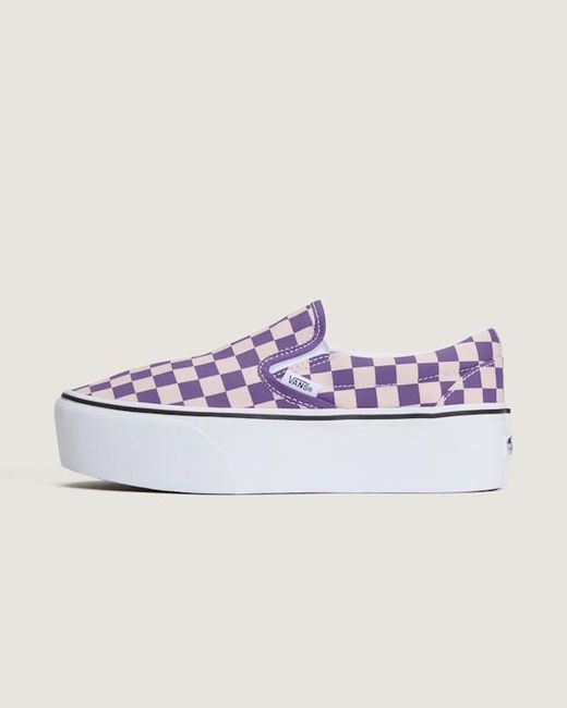 Vans Multicolor Classic Slip-On Platform Shoes for men