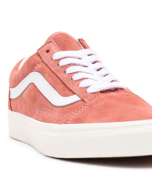vans rose daim